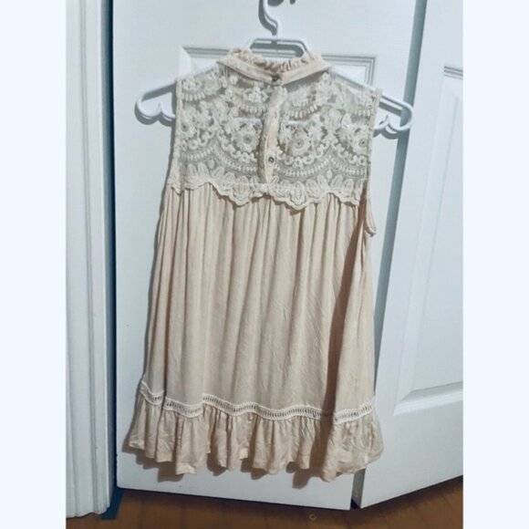 Anthropologie Hazel Sundance Boho Crochet “Indulge” Tank - Picture 3 of 3